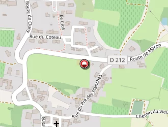 Carte de Roche Philippe à Milly-lamartine