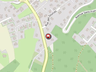 Carte de Centre Equestre Des Fleysets à Allinges