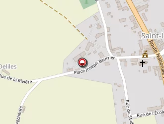 Carte de Ecole Primaire Publique à Saint-loup