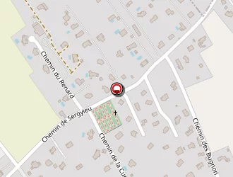 Carte de Petit Casino à Messery