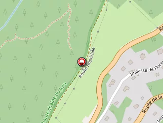 Carte de Le Refuge De Florimont à Gex