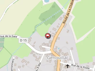 Carte de Ecole à Genouillac