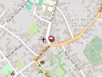 Carte de Base D'ulm à Saint-michel-en-l'herm