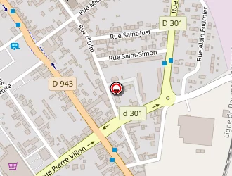 Carte de Jouan Immobilier à Montluçon