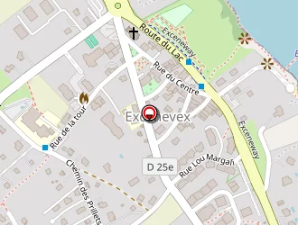 Carte de Ecole Primaire à Excenevex