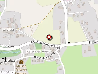 Carte de Beyrand Serge à Féternes