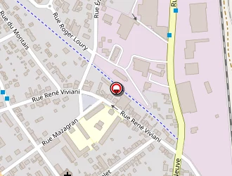 Carte de Paroisse Sainte Thérèse à Montluçon