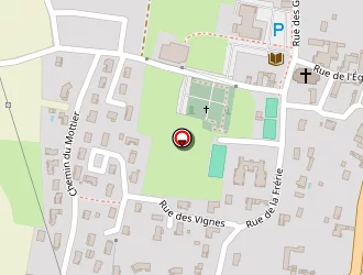 Carte de Espace De La Frérie à Manziat