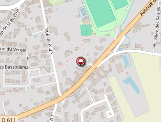 Carte de Côté Jardin à Crèche (la)