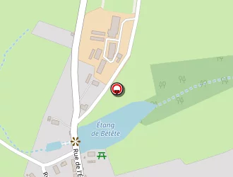 Carte de Stade à Bétête