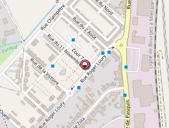 Carte de Les Clématites à Montluçon