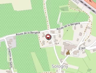 Carte de Pretet Nicolas à Sologny