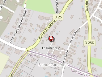 Carte de Biraud Michel à Benet