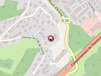 Carte de Thonon Agrégats à Thonon-les-bains