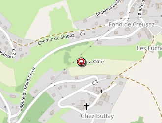 Carte de Servoz Jean-michel à Bernex