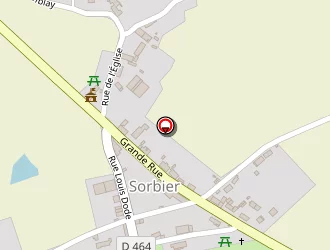 Carte de Le Petit Sorbier à Sorbier