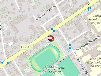 Carte de Stade Conciergerie à Thonon-les-bains