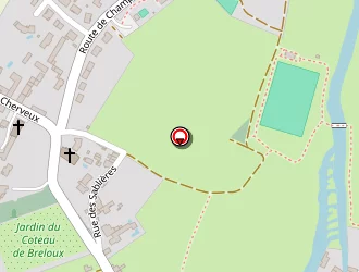 Carte de Stade De Breloux à Crèche (la)