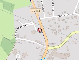 Carte de Somogex à Désertines