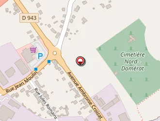 Carte de Euroma à Domérat