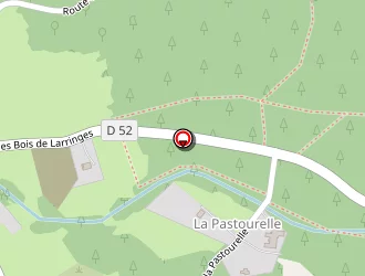 Carte de Parcours De Sante à Larringes