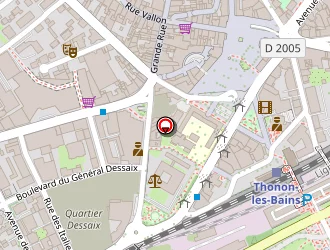 Carte de Apejc à Thonon-les-bains