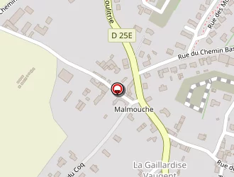 Carte de Intermarché à Benet