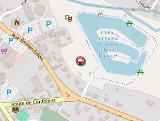 Carte de Agri 86 (ets) à Gençay