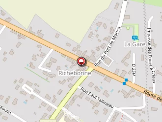 Carte de La Benetaine à Benet