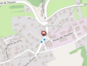 Carte de Les Alouettes à Champanges