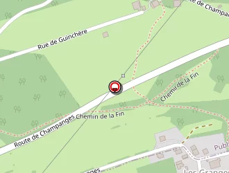 Carte de Laperrouzat Nicolat à Champanges