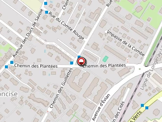 Carte de Intermarché à Thonon-les-bains