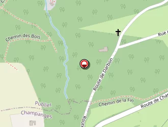 Carte de Maurice Michel à Champanges