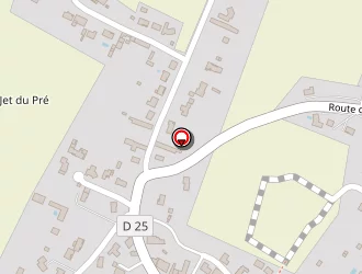 Carte de La Poste à Benet