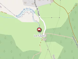 Carte de Supermarché Des Mémises à Thollon-les-mémises