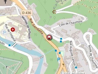 Carte de Gestelia Ain Franche-comté à Saint-claude