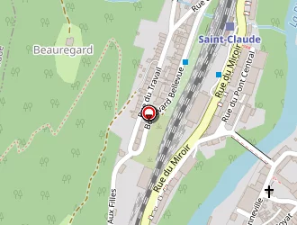 Carte de Apei De Saint Claude à Saint-claude