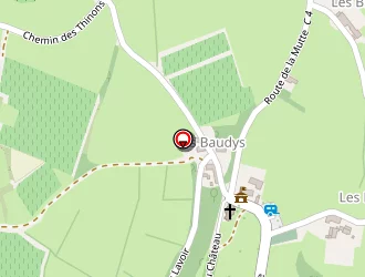 Carte de Milly Christian (de) à Berzé-le-châtel