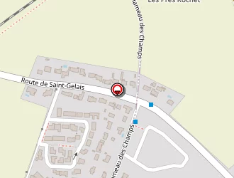 Carte de Blaud André à Saint-gelais