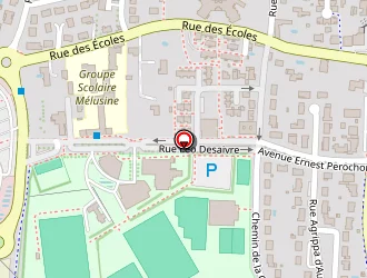 Carte de Complexe Sportif à Échiré