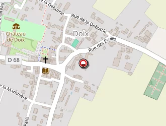 Carte de Sud Elec Général à Doix