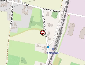 Carte de Renoud-lyat Serge à Senozan