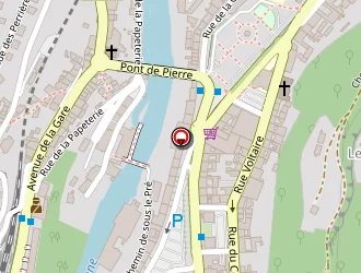 Carte de Vaudey (ets) à Saint-claude