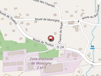 Carte de Actini à Maxilly-sur-léman