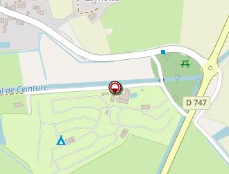 Carte de Camping Le Clos Cottet à Angles