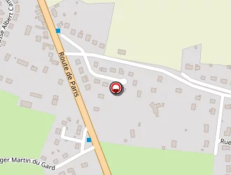 Carte de La Poste Agence Postale à Saint-victor