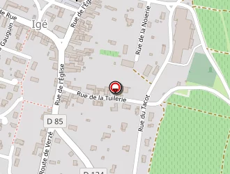 Carte de Becker Yvon à Igé