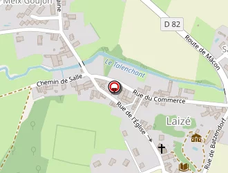 Carte de Halte Garderie à Azé