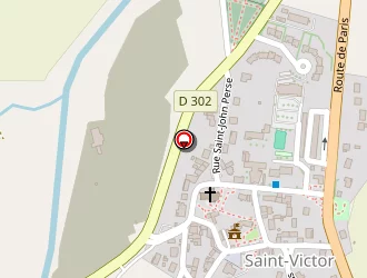 Carte de Ecole Maternelle à Saint-victor