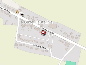 Carte de Hay à Ferté-hauterive (la)